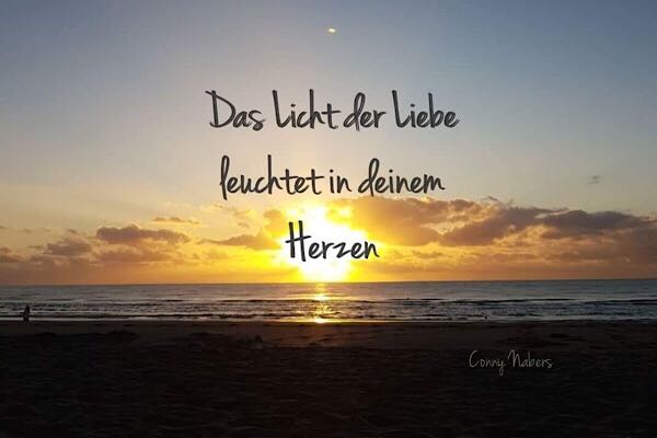 Öffne dich schutzlos der Liebe...