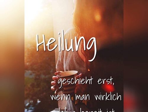 Heilung geschieht