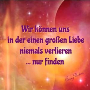 Wir können uns nicht verlieren