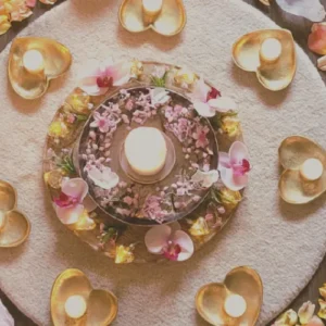 leuchtender Energiekreis