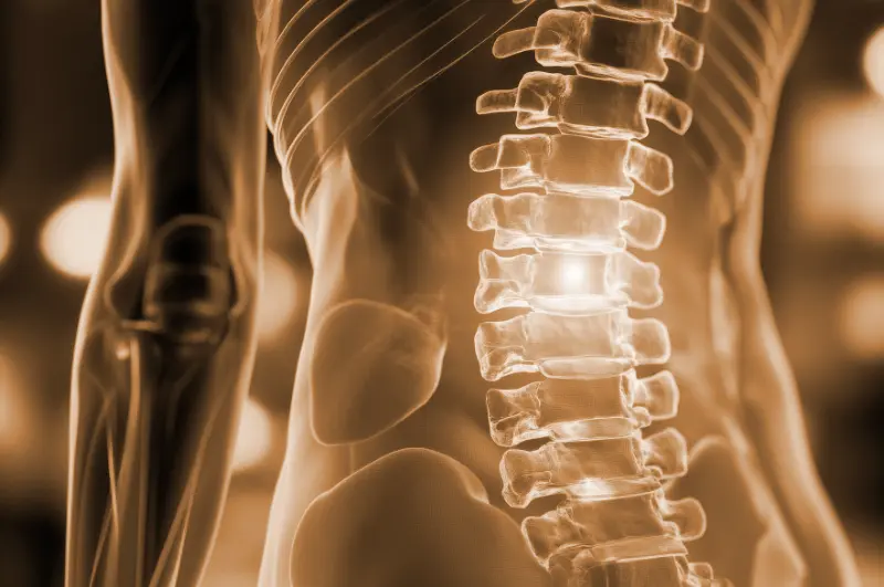 Wirbelsäule und Energie