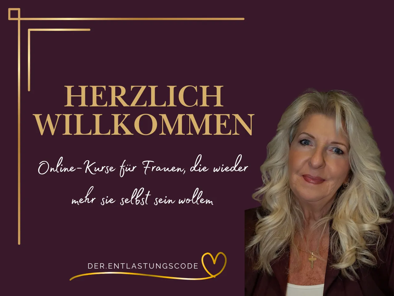 Hier heißt Conny  ihre Online-Kurs- Kundinen willkommen